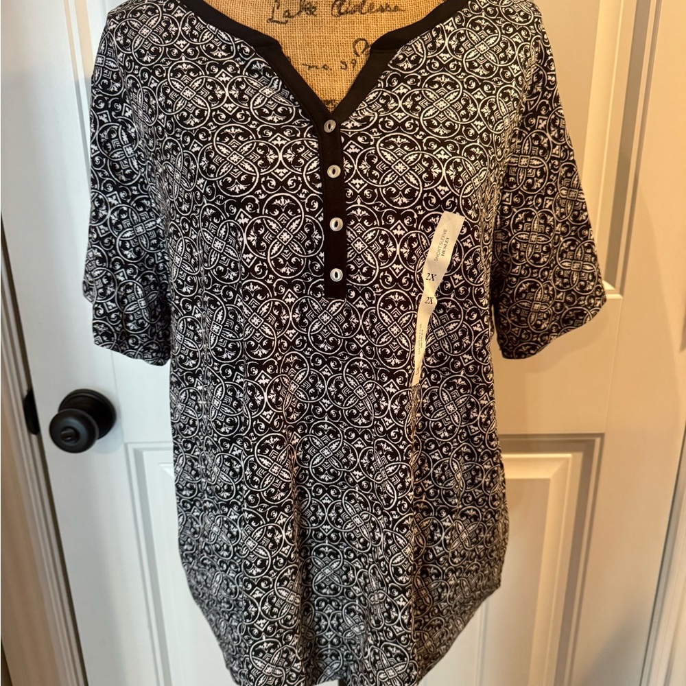 Croft & Barrow 2X Women’s Tee. NWT. Sold at Kohl’s.